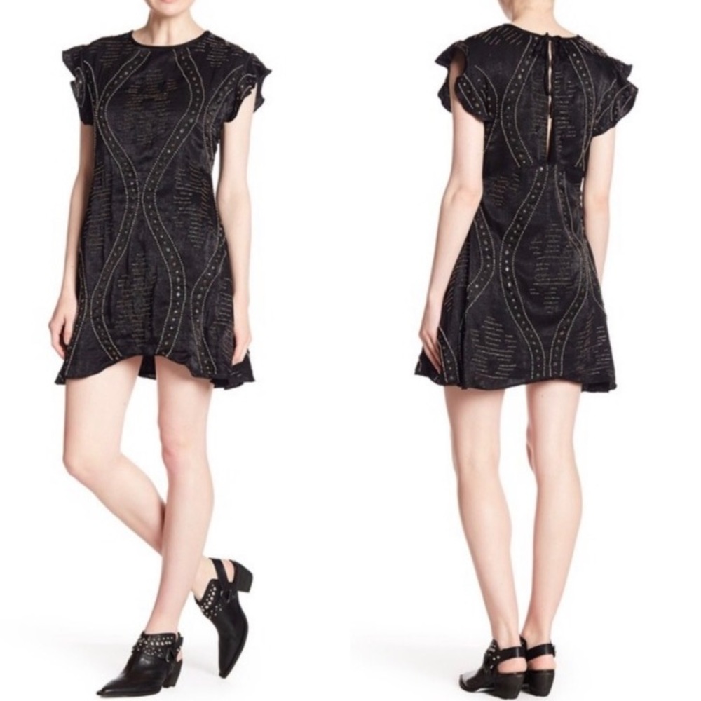 NWT Free People Shine Like The Stars Beaded Dress - Picture 1 of 8